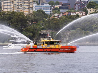New Incat Crowther-designed, NSW-made Port Authority Vessels Make Waves on Sydney Harbour